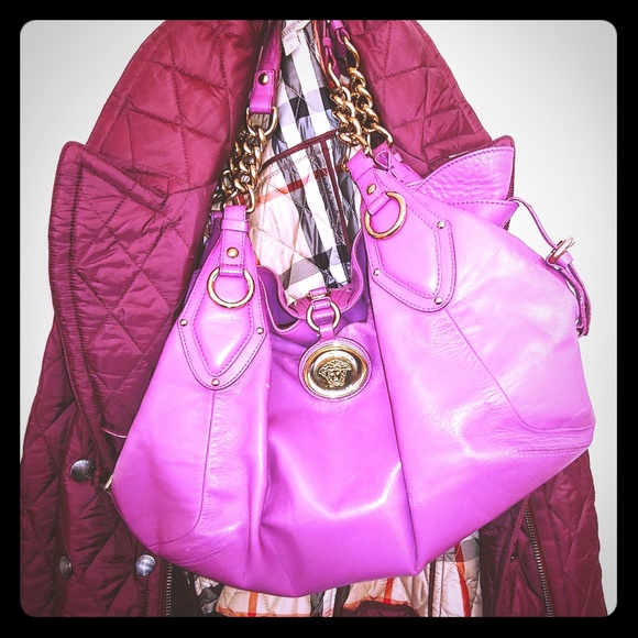 Purple Versace bag - Picture 1 of 2